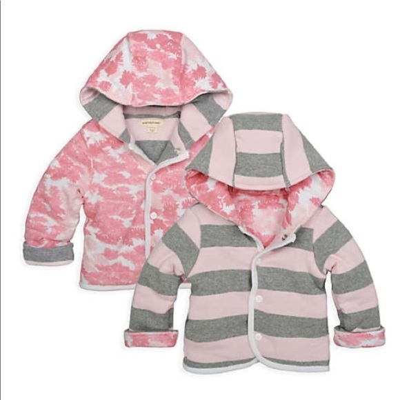 Reversible Burts Bees jacket. Size 3-6 - Picture 1 of 5